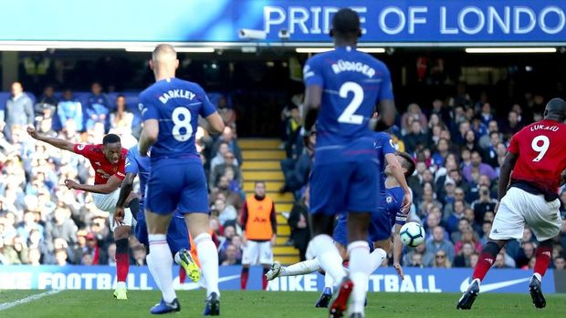 Hasil Chelsea Vs MU: Dramatis! Gol Barkley Batalkan Kemenangan Setan Merah