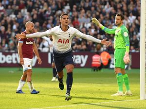 Hasil West Ham vs Tottenham: Gol Erik Lamela Bungkam Tuan Rumah Hasil West Ham vs Tottenham: Gol Erik Lamela Bungkam Tuan Rumah