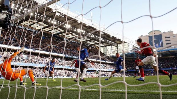 Hasil Chelsea Vs MU: Dramatis! Gol Barkley Batalkan Kemenangan Setan Merah