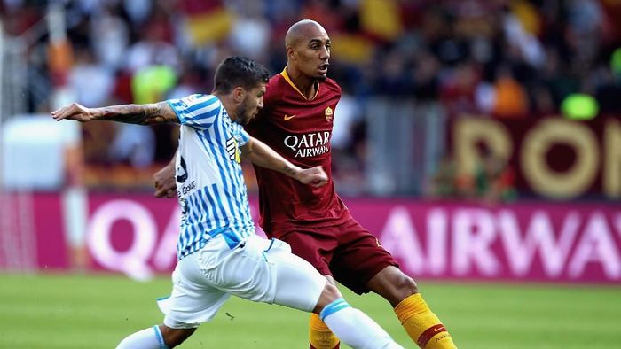 AS Roma kalah 0-2 dari SPAL di Olimpico. (Foto: Paolo Bruno/Getty Images) AS Roma kalah 0-2 dari SPAL di Olimpico. (Foto: Paolo Bruno/Getty Images)
