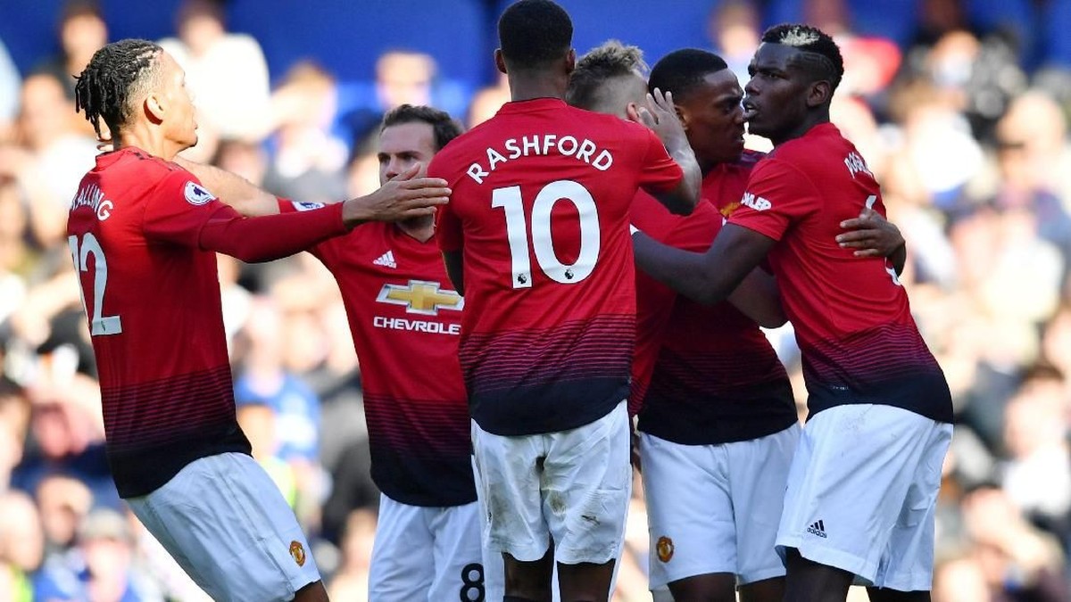 Manchester United diyakini belum keluar dari persaingan gelar juara musim ini. (Foto: Dylan Martinez/REUTERS)