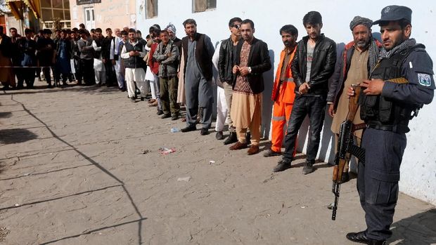 Puluhan Luka Akibat Ledakan dalam Pemilu Afghanistan