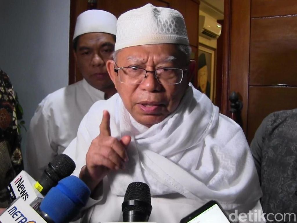 Maruf Khawatir Perusakan Baliho SBY Dikaitkan ke Kubu Jokowi Maruf Khawatir Perusakan Baliho SBY Dikaitkan ke Kubu Jokowi