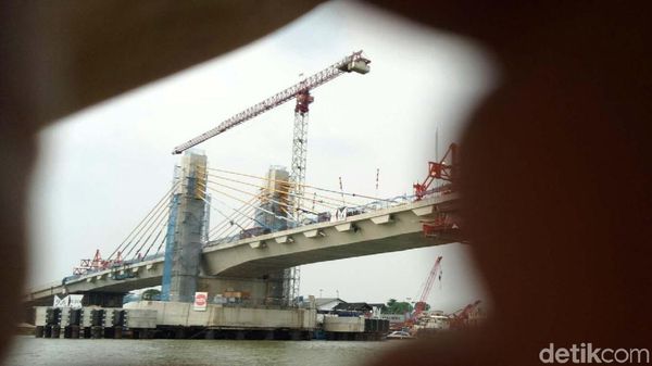 Hampir Rampung, Ini Penampakan Jembatan Musi IV Palembang