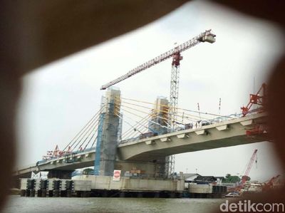 Hampir Rampung, Ini Penampakan Jembatan Musi IV Palembang