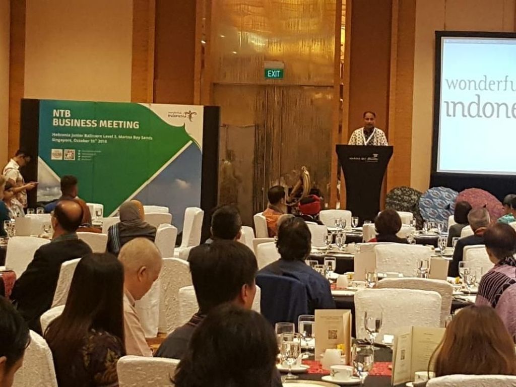 Di Singapura, Menpar Tegaskan Kalau Pariwisata NTB Sudah Pulih Di Singapura, Menpar Tegaskan Kalau Pariwisata NTB Sudah Pulih