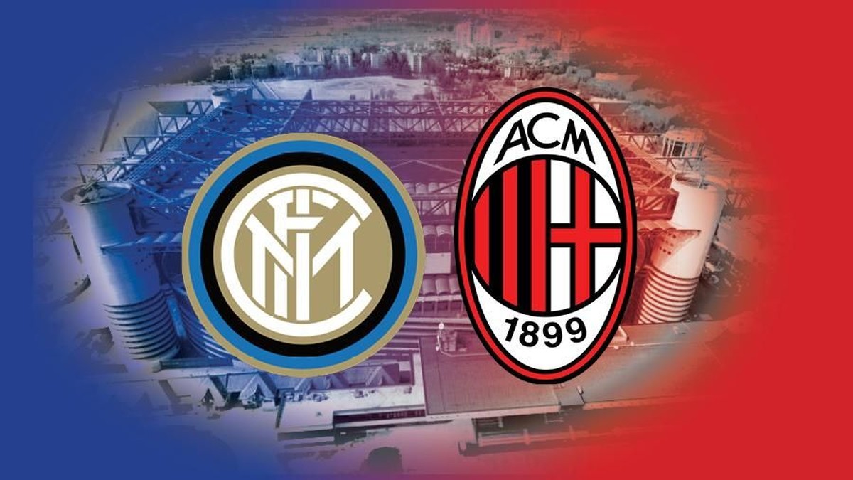 Derby Milan secara virtual berakhir dengan kedudukan sama kuat 2-2 (Foto: Infografis Detiksport)