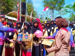Hari Santri di Nganjuk Diperingati dengan Menggelar Outbound Religi