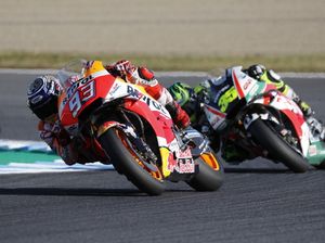 Dovizioso Crash, Marquez Mulus ke Tangga Juara Dunia