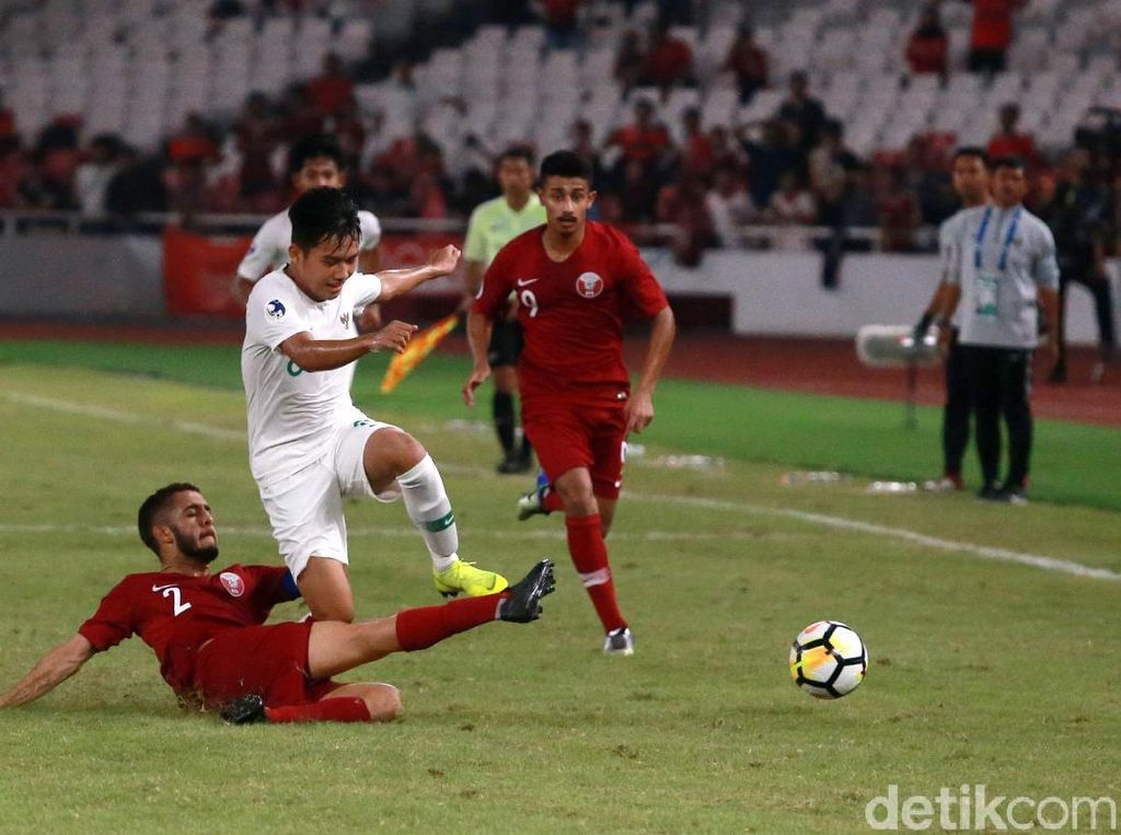 Hujan Gol Warnai Kekalahan Indonesia dari Qatar Hujan Gol Warnai Kekalahan Indonesia dari Qatar