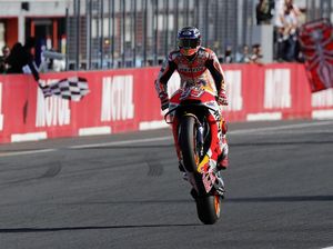 Marc Marquez Sukses Jinakkan Motor Honda yang Ganas