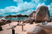 Wisatawan yang mendatangi Belitung (Khairul Leon/d'Traveler)