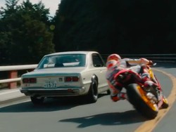 Ketika Marquez Kebut-kebutan di Jalanan Jepang