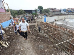 Jelang Musim Hujan, Pembangunan Kolam Retensi Sirnaraga Dikebut