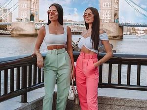 Terpikat Pesona The Badura Twins, Kembar Cantik Model Majalah Playboy