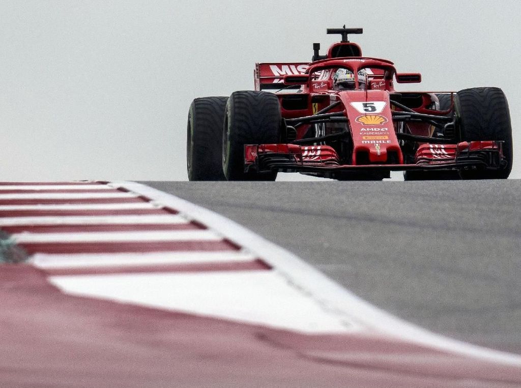 Ferrari Kuasai Free Practice III GP AS, Vettel Tercepat Ferrari Kuasai Free Practice III GP AS, Vettel Tercepat