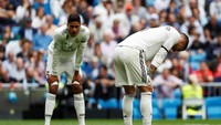 Hasil ini memperpanjang tren negatif Madrid menjadi empat laga beruntun tanpa kemenangan di Liga Spanyol. Reuters/Susana Vera. 