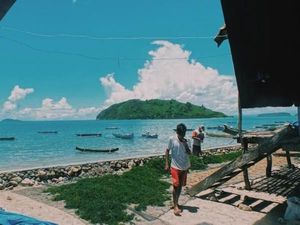 Melihat Budidaya Rumput Laut di Sumbawa Barat