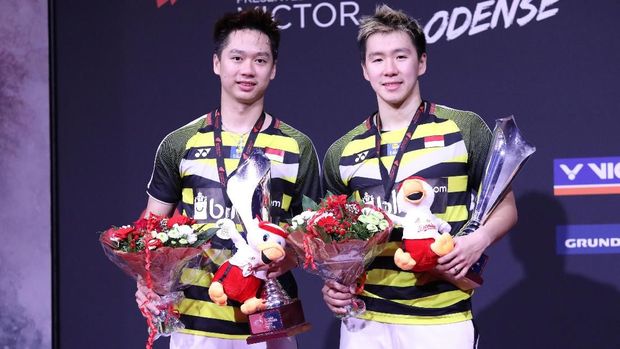Kevin Sanjaya Sukamuljo/Marcus Fernaldi Gideon merupakan juara bertahan di turnamen BWF World Tour Finals.