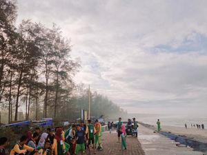 Ini Nih Jogging Track Pinggir Pantai di Bengkulu