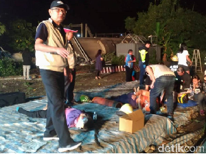 Kereta Terbalik di Taiwan, 18 Orang Tewas