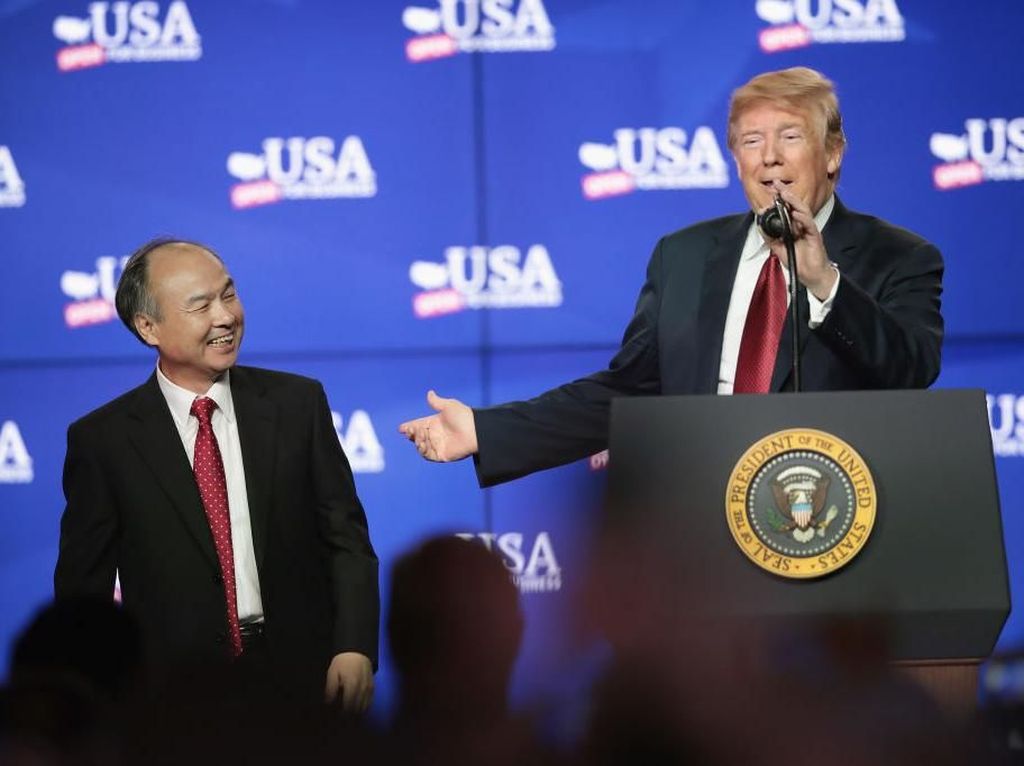 Bos Softbank Janji ke Trump Investasi di AS Rp 700 Triliun Bos Softbank Janji ke Trump Investasi di AS Rp 700 Triliun