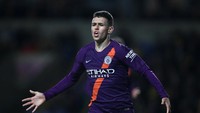 Di Manchester City ada Phil Foden. remaja kelahiran 28 Mei 2000 itu sudah tampil sembilan kali di Premier League. (Julian Finney/Getty Images)