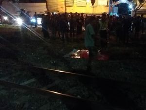 Seorang Perempuan Tanpa Identitas Tewas Tersambar Kereta