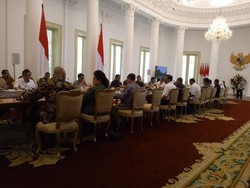 Rapat Persiapan OCC, Jokowi: Kita Ingin Bangun Kepercayaan Dunia
