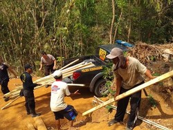 Dibedah Polisi, Eko Kini Tinggali Rumah Layak Huni