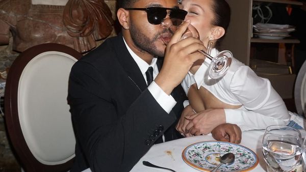 Momen Manis The Weeknd Saat Makan Bareng Bella Hadid