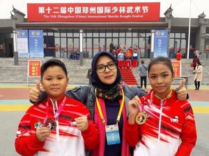 Bunda Ade, Sosok di Balik Adik-Kakak Peraih Medali Wushu di China