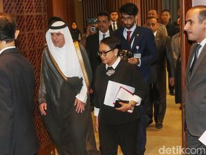 Bertemu Menlu Saudi, Retno Bahas Kasus Khashoggi hingga Palestina Bertemu Menlu Saudi, Retno Bahas Kasus Khashoggi hingga Palestina