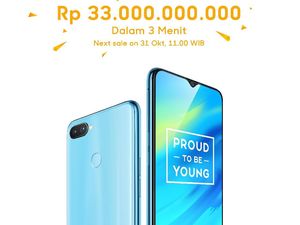 Ponsel Realme Diklaim Terjual Rp 33 Miliar Dalam 3 Menit