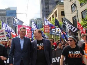 Tuntut Kenaikan Gaji, Demo Buruh Lumpuhkan Kota Melbourne