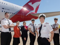 Peringati Kanker Payudara, Maskapai Ini Pakai Pita Pink Berkumis