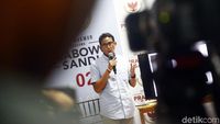Sandiaga Paparkan Dana Kampanye Prabowo-Sandi