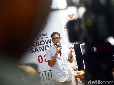Sandiaga Paparkan Dana Kampanye Prabowo-Sandi
