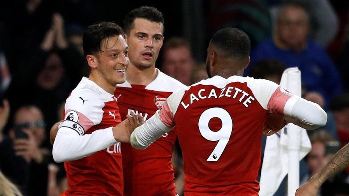 Arsenal dalam tren positif usai 10 kemenangan beruntun di seluruh kompetisi (Peter Nicholls/Reuters) Arsenal dalam tren positif usai 10 kemenangan beruntun di seluruh kompetisi (Peter Nicholls/Reuters)