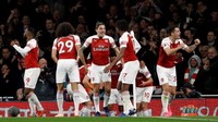 9. Arsenal. Meski prestasinya sedang surut dalam beberapa musim terakhir, Arsenal tetap membayar gaji pemainnya cukup besar. The Gunners harus merogoh kocek sebesar 232 juta euro atau sekitar Rp 3,8 triliun. (Foto: Peter Nicholls/Reuters)