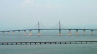 Megah! Jembatan Terpanjang di Dunia Sambungkan Hong Kong-Makau
