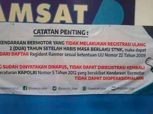 Ternyata Banyak Pemilik Kendaraan yang Ingin Matikan STNK-nya Ternyata Banyak Pemilik Kendaraan yang Ingin Matikan STNK-nya