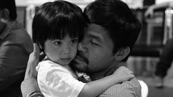 Sosok Ayah Lembut Petinju Manny Pacquaio Bareng Si Bontot Israel