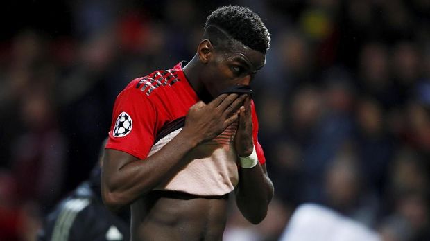 Paul Pogba harus bisa mengangkat performa Manchester `United di Turin.