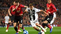 Juventus tampil efektif di laga dini hari tadi. BBC mencatat raksasa Italia itu mampu melepaskan 14 shot dan lima di antaranya on target, statistik yang lebih baik ketimbang tuan rumah. (Foto: Michael Regan/Getty Images)