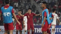 Witan menjadi pahlawan Indonesia dengan gol semata wayangnya. Pool/AFC.
