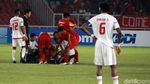 Momen Saat Egy Terkapar dan Tinggalkan Lapangan