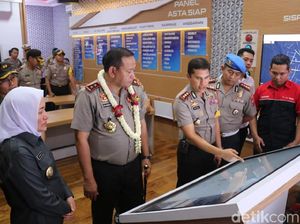 Madrim Command Center Polres Bojonegoro Diapresiasi Kapolda Jatim