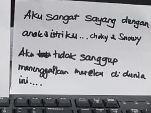 Sekeluarga Tewas Tertembak, Ini Pesan pada Secarik Kertas di TKP Sekeluarga Tewas Tertembak, Ini Pesan pada Secarik Kertas di TKP