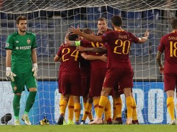 Hasil Roma vs CSKA: Dzeko Dua Gol, Giallorossi Menang 3-0